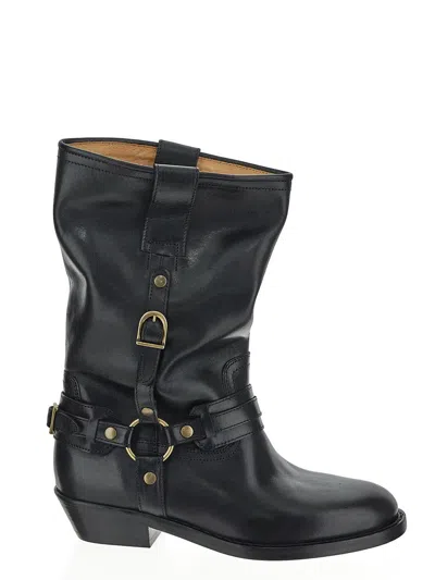 Isabel Marant Heiko Boot In Black