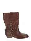 Isabel Marant Brown Heiko Mid-calf Boots In Brown