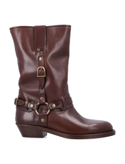 Isabel Marant Heiko Boots In Brown