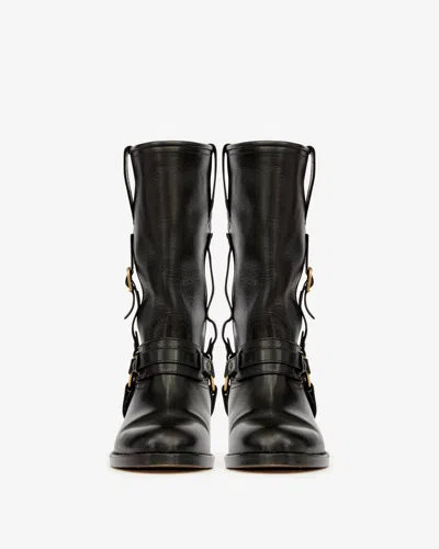 Isabel Marant Heiko Boots In Black