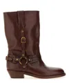 Isabel Marant Brown Heiko Mid-calf Boots In Brown