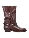 Isabel Marant Brown Heiko Mid-calf Boots In Brown