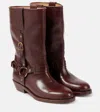 Isabel Marant Brown Heiko Mid-calf Boots In Brown