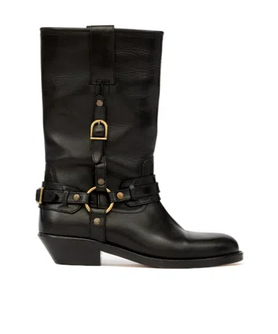 ISABEL MARANT ISABEL MARANT HEIKO SLIP-ON BOOTS