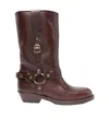 Isabel Marant Brown Heiko Mid-calf Boots In Brown