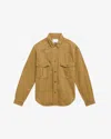 Isabel Marant Calix Shirt In Brown