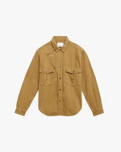 Isabel Marant Calix Shirt In Brown