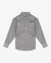 Isabel Marant Hemd Fabrizia In Black And Ecru