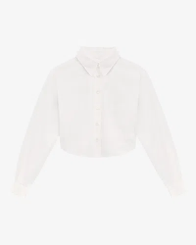 Isabel Marant Long-sleeved Shirt In Weiss