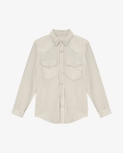 Isabel Marant Hemd Vasco In White