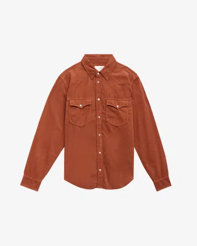 Isabel Marant Hemd Vasco In Orange