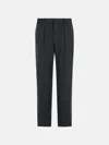 Isabel Marant 'henda' Black Virgin Wool Blend Pants