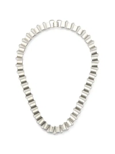 Isabel Marant Heresonh Chain Necklace In Grey