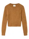 Isabel Marant Hermine Alpaca Blend Sweater In Brown