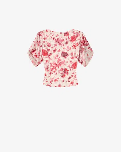 Isabel Marant Hervane Top In Red
