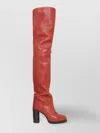 Isabel Marant Soft Leather High Heel Cuissard Boots