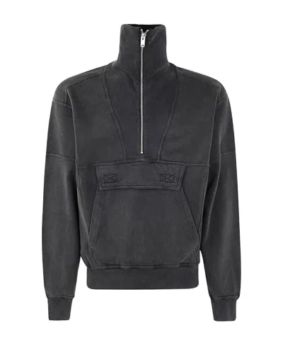 Isabel Marant High Collar And Long Sleeves Sweater In Black