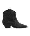 Isabel Marant Flat Ankle Boots  Woman Color Black In Black