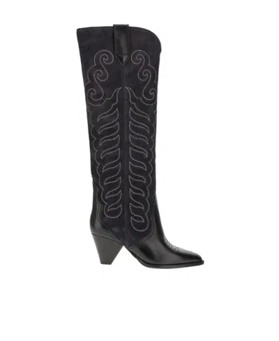 Isabel Marant High-heeled Boots In Black