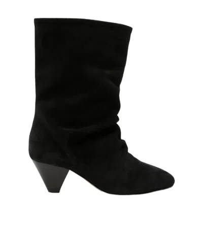 ISABEL MARANT HIGH-HEELED SHORT BOOTS
