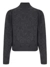 Isabel Marant High-neck Sweater In Gray