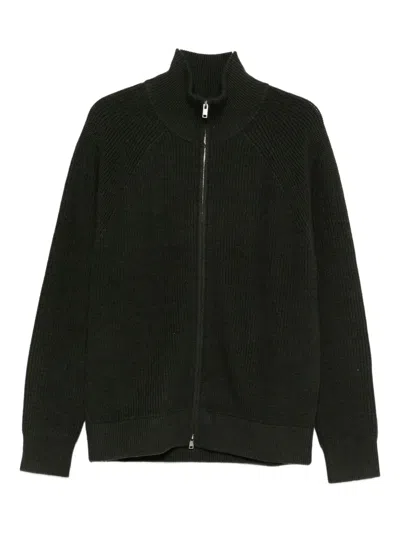 Isabel Marant High-neck Zip-up Sweatshirt In Green