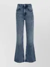 Isabel Marant High-rise Bootcut Denim Jeans With Belt Loops In Blue