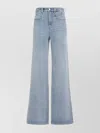 Isabel Marant Wide-leg Denim Trousers With Belt Loops