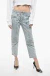 Isabel Marant High Rise Loma Biker Fit Jeans In Blue