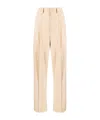 Isabel Marant High-rise Tailored Pants In Nude