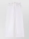 Isabel Marant Lemony Denim Jeans In White