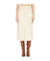 Isabel Marant Regular Fit Tilauria Skirt In White