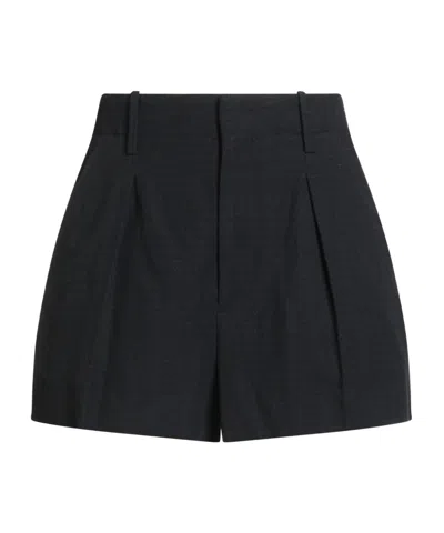 Isabel Marant High Waist Shorts In Black