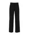 Isabel Marant Trousers Wide Leg Belt Loops In Black