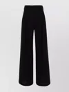 Isabel Marant 'romina' Grey High Waist Pants With Check Motif