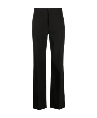 Isabel Marant High-waisted Casual Pants In Black
