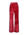 Isabel Marant High-waisted Casual Pants In Red