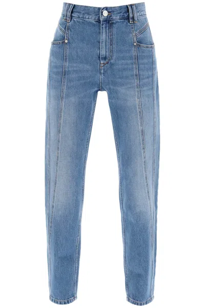Isabel Marant High-waisted Denim Pants For Women Made By A Top Designer In Blue