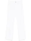Isabel Marant White Wide Leg Jeans In White