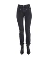 Isabel Marant High-rise Skinny-fit Jeans In Black