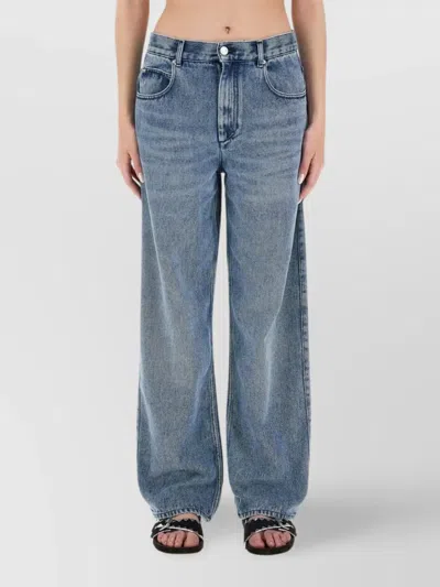 Isabel Marant High-waisted Trousers Featuring Belt Loops