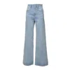 Isabel Marant High-waisted Wide Leg Jeans In Fluid Cotton Denim