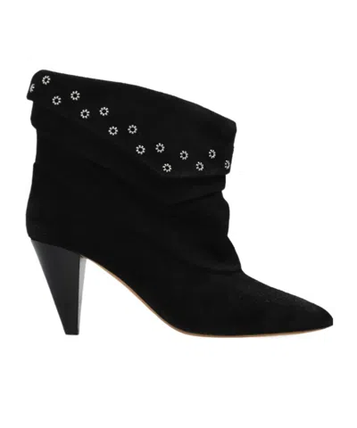 Isabel Marant High-heeled Ankle Boots In Black