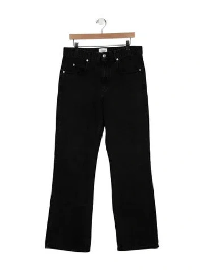 Pre-owned Isabel Marant High-rise Flared Jeans In Black