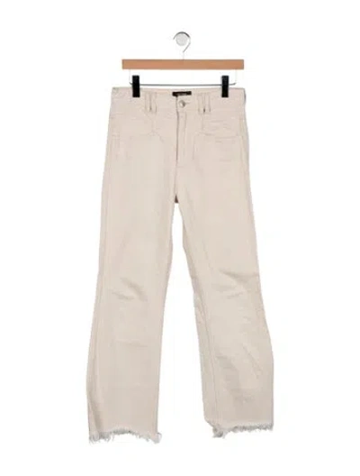 Pre-owned Isabel Marant High-rise Flared Jeans In Neutral