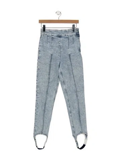 Pre-owned Isabel Marant High-rise Jeans In Blue