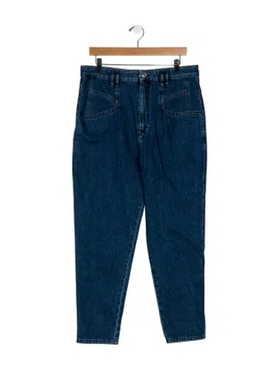 Pre-owned Isabel Marant High-rise Skinny Leg Jeans In Blue