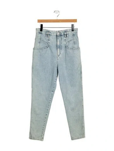 Pre-owned Isabel Marant High-rise Skinny Leg Jeans In Blue