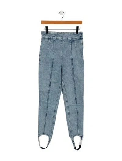 Pre-owned Isabel Marant High-rise Skinny Leg Jeans In Blue