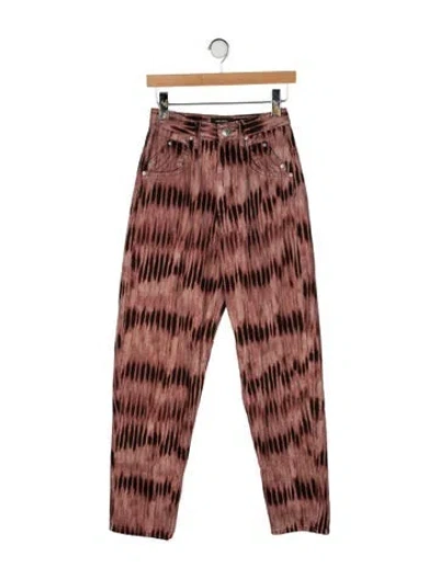 Pre-owned Isabel Marant High-rise Skinny Leg Jeans W/ Tags In Brown